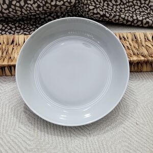 Crate&Barrel White Ceramic Serving Bowls